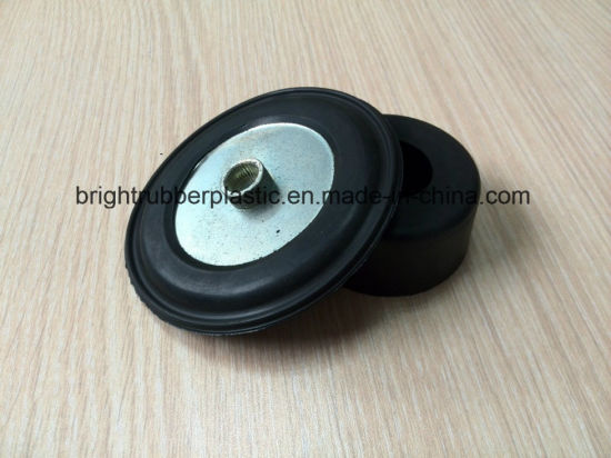 黑色涂层铁减震橡胶板，ISO9001